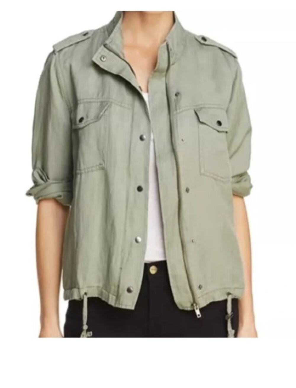 Rails Collins Jacket Sage Army Green Military Utility Safari Coat XXL